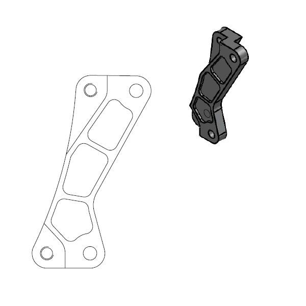 Bremsecalipere, foran til Yamaha WR 250 F — Moto-Master 211076
