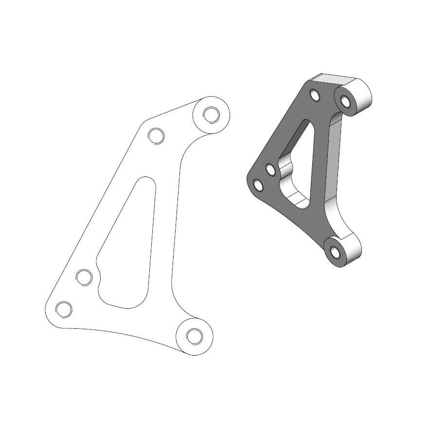 Ombyggingssett bremser, foran til Sherco — Moto-Master 211081