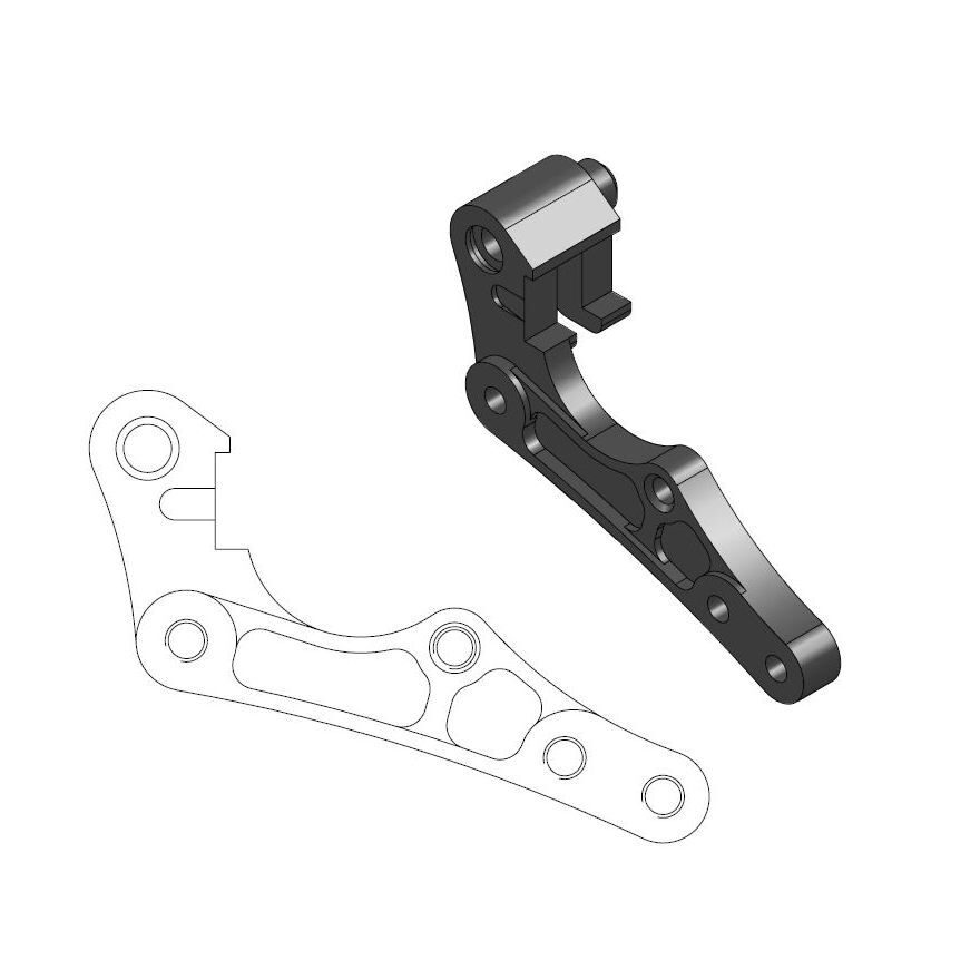 Bremsecalipere, foran til Sherco — Moto-Master 211080