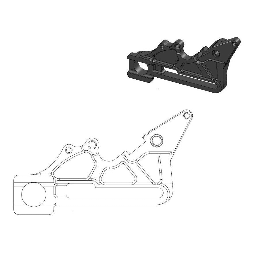 Bremsecalipere, bak — Moto-Master 211085