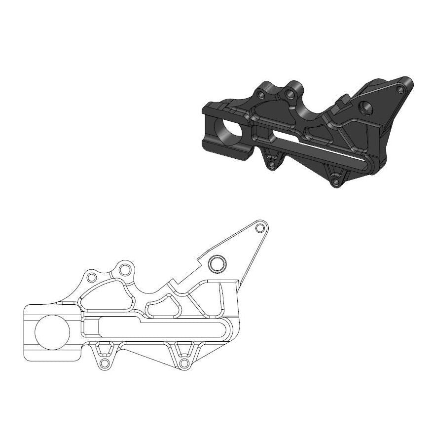 Bremsecalipere, bak — Moto-Master 211108