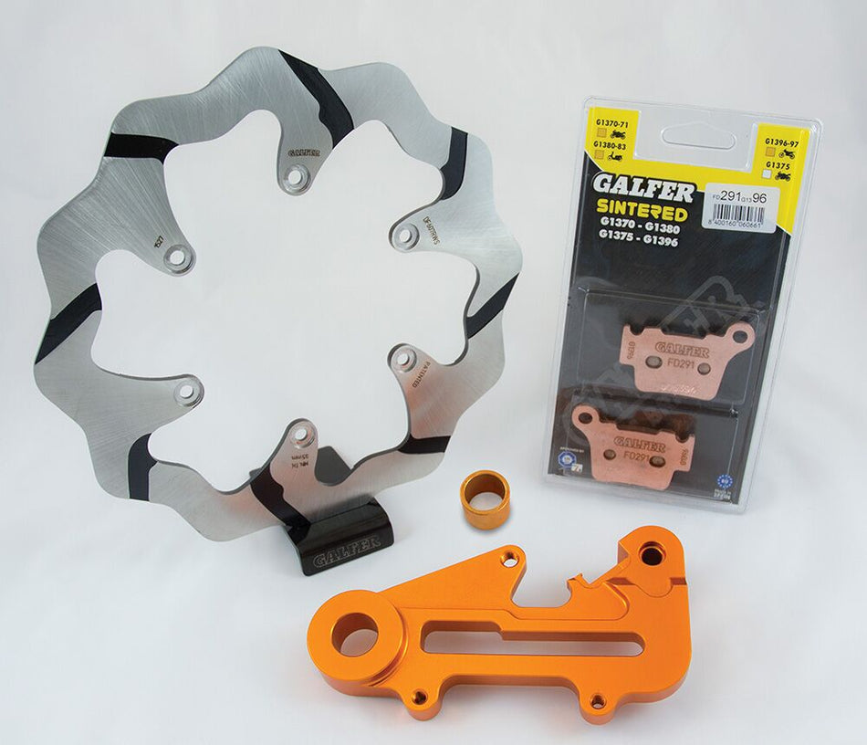 Ombyggingssett bremser, bak — Galfer KG607RWS