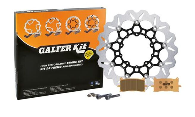 Ombyggingssett bremser, foran til Honda X-ADV 750 ABS — Galfer KG097CWS