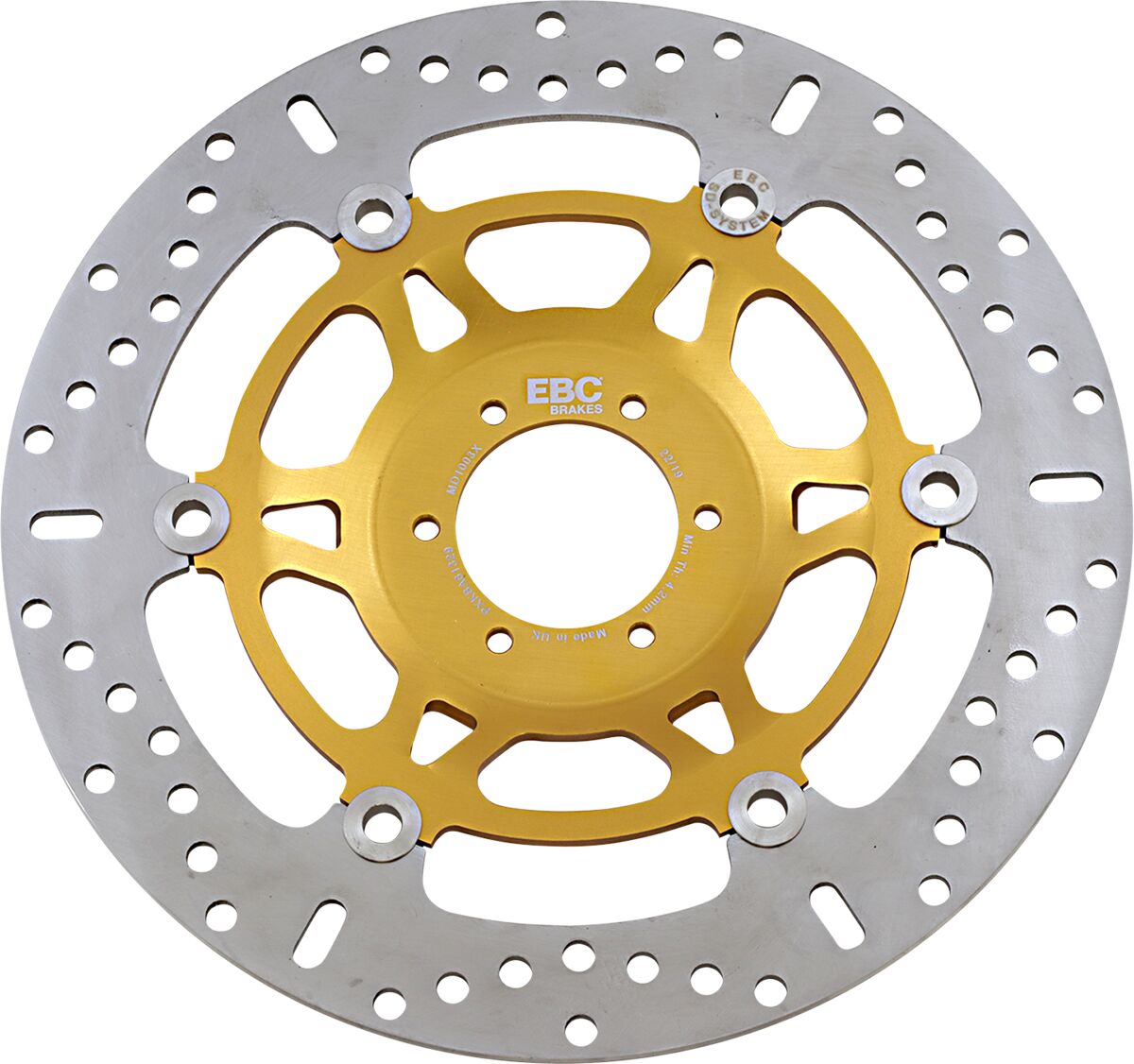 Bremseskiver gate, foran til Honda — EBC 17100454