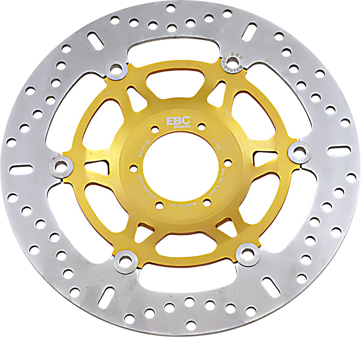 Bremseskiver gate, foran til Honda — EBC 17100456
