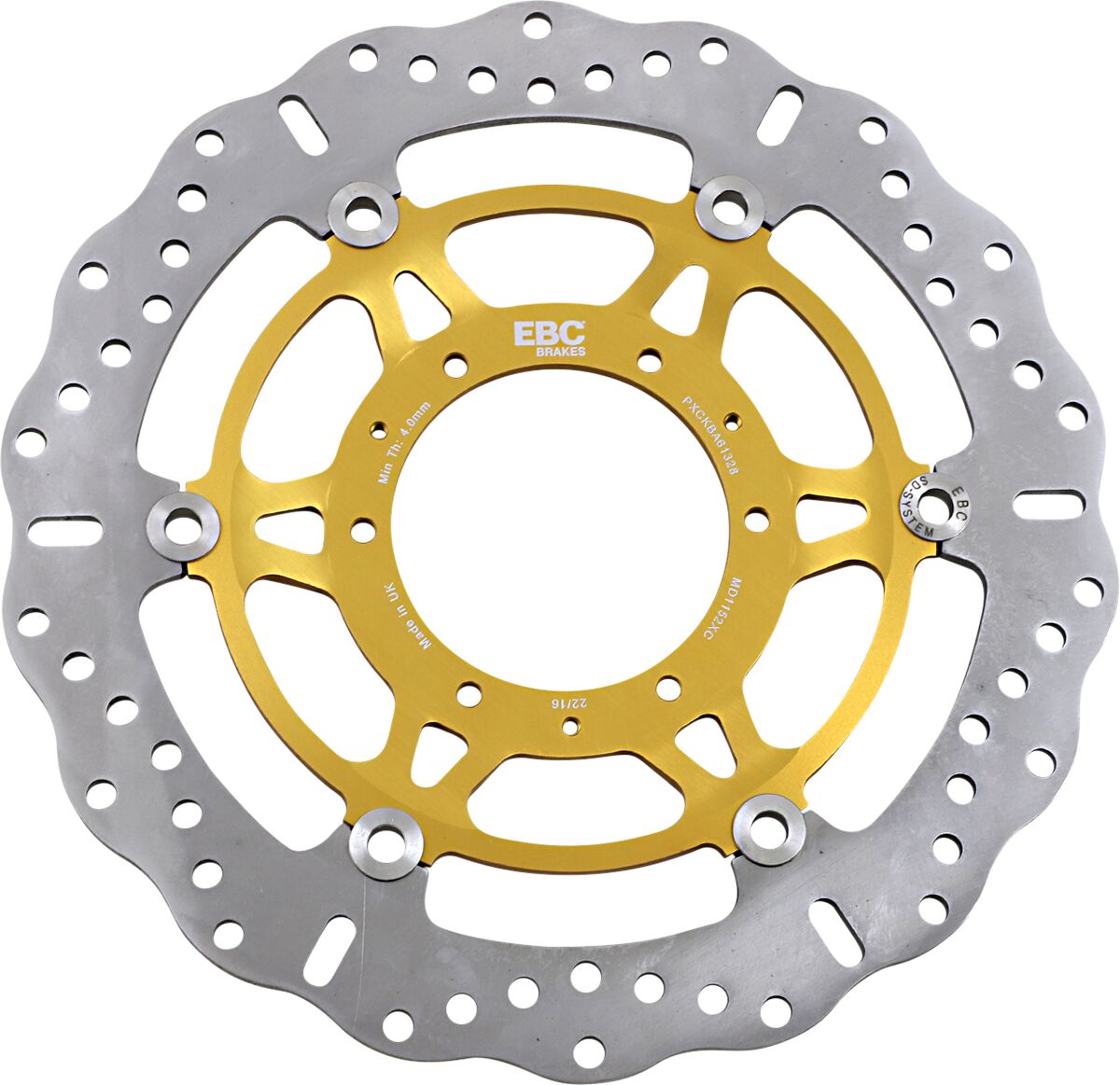 Bremseskiver gate, foran til Honda — EBC 17100463