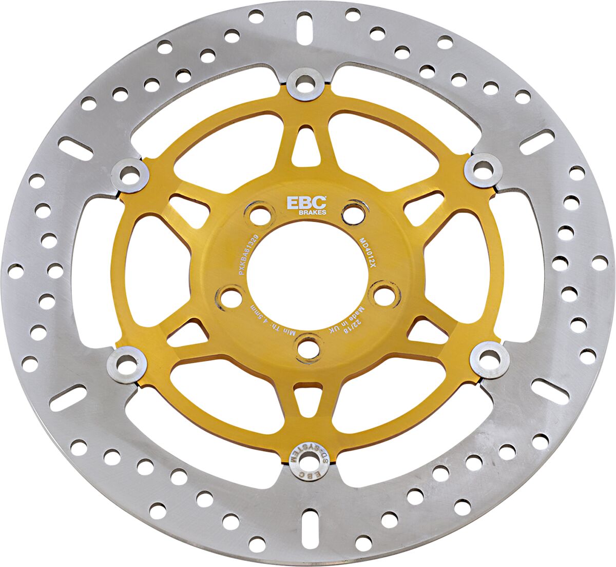 Bremseskiver gate, foran til Kawasaki — EBC 17100484