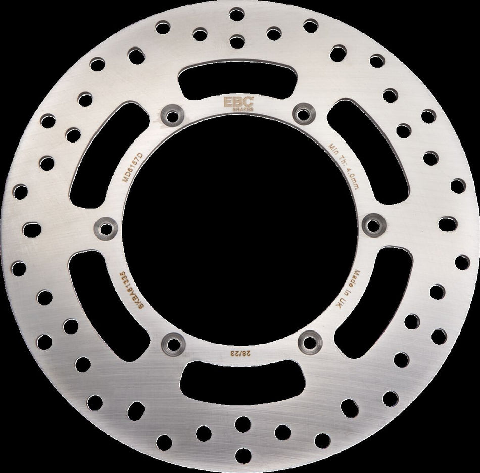 Bremseskiver gate, bak til Suzuki DR-Z 400 SM — EBC 17100889