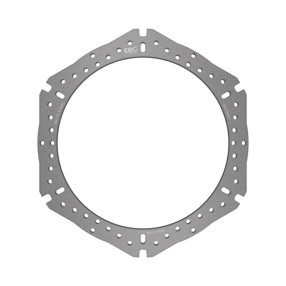 Bremseskiver gate, foran — EBC 17102446
