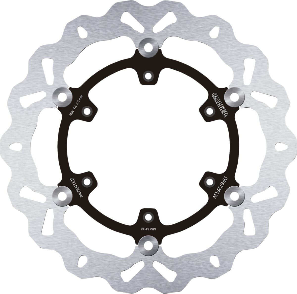 Bremseskiver gate — Galfer DF672FLW