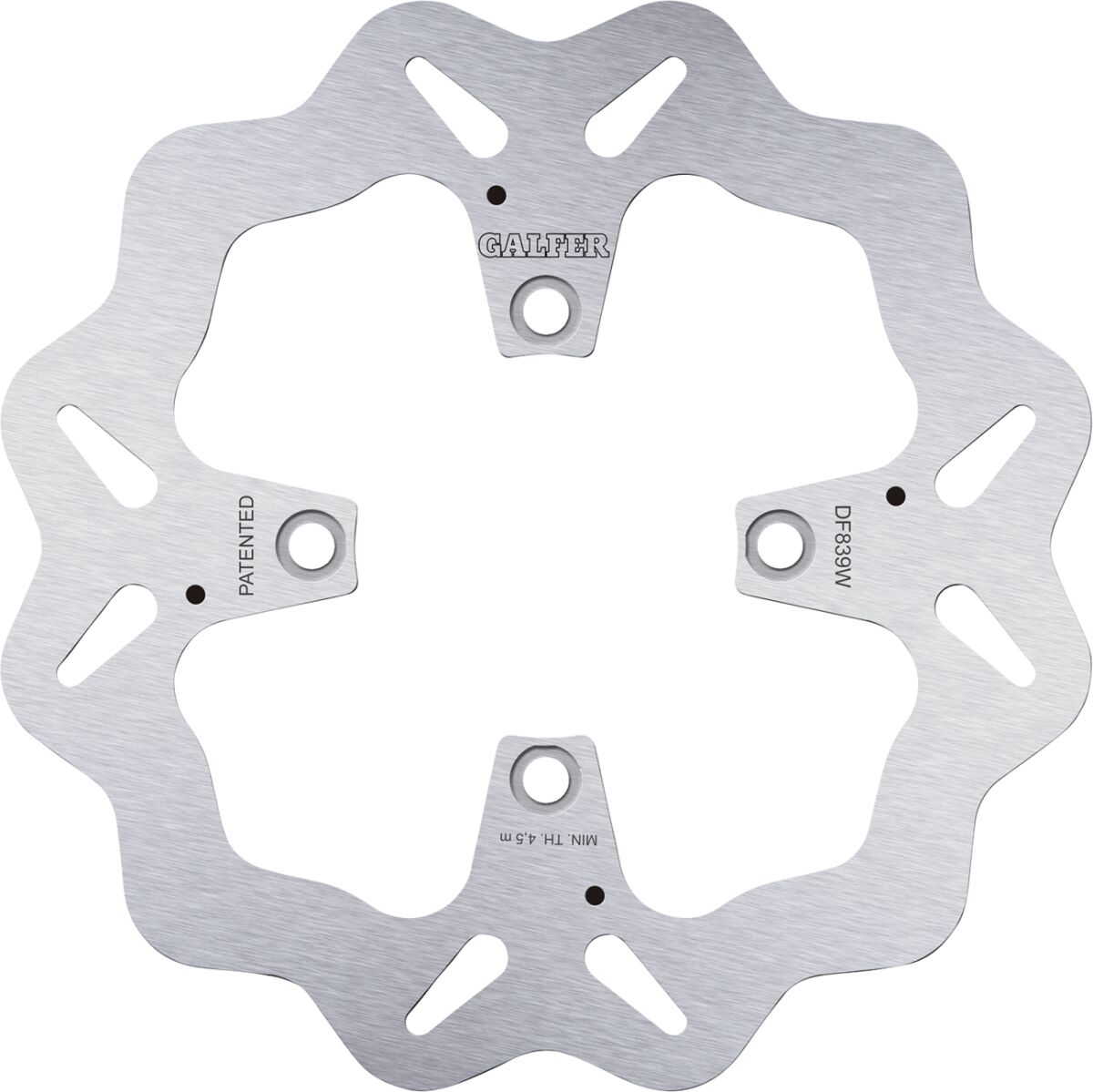 Bremseskiver gate, bak til Ducati — Galfer DF839W