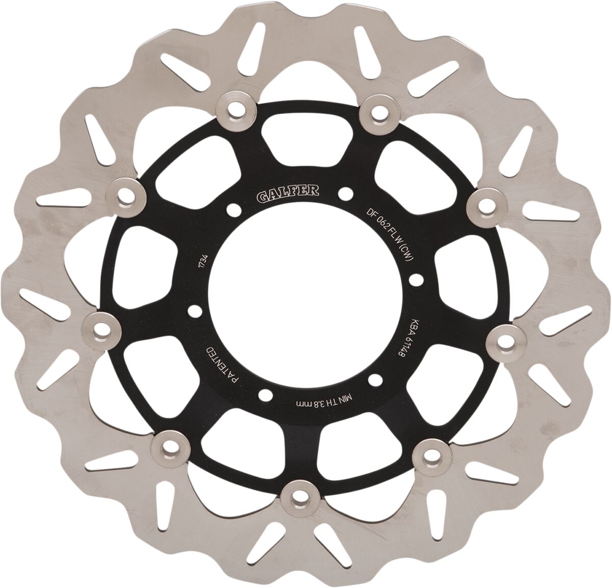 Bremseskiver gate til Honda — Galfer DF062CW