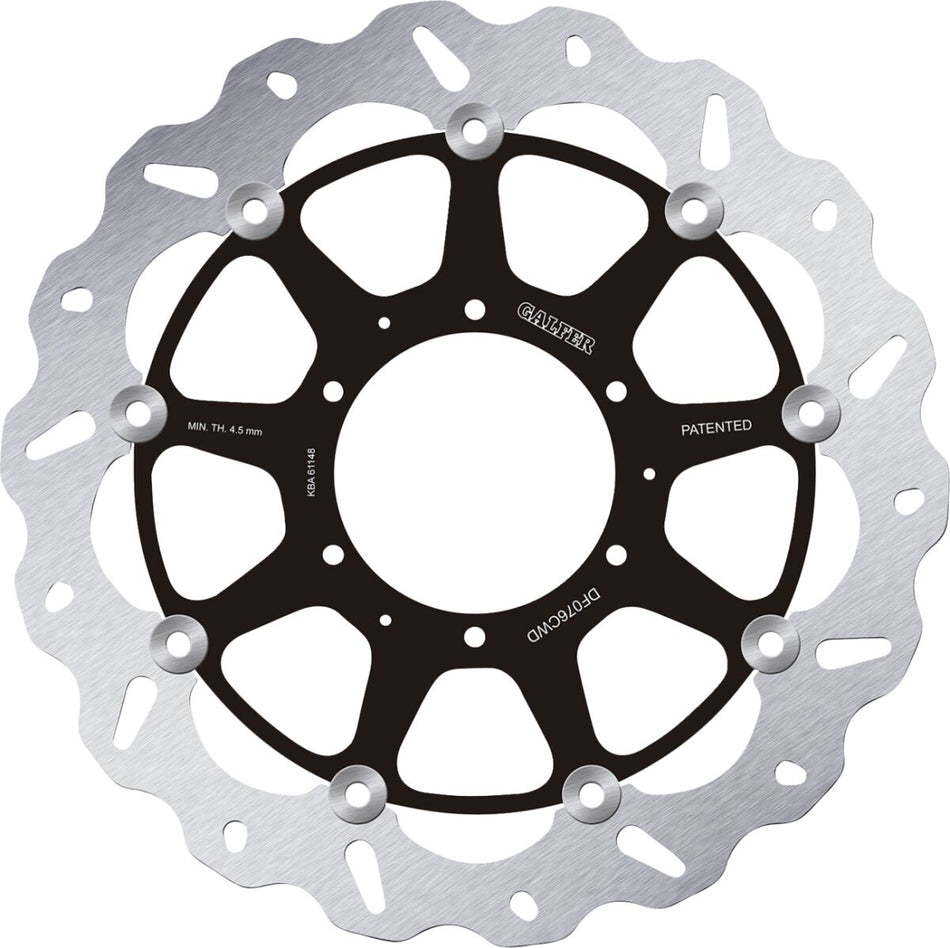 Bremseskiver gate, foran til Honda CBR 1000 RR — Galfer DF076CWD