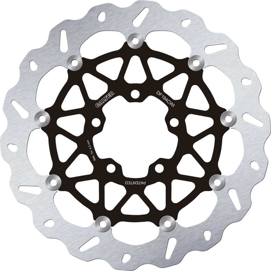 Bremseskiver gate, foran til Kawasaki ZX-10 R 1000 ABS — Galfer DF194CWI
