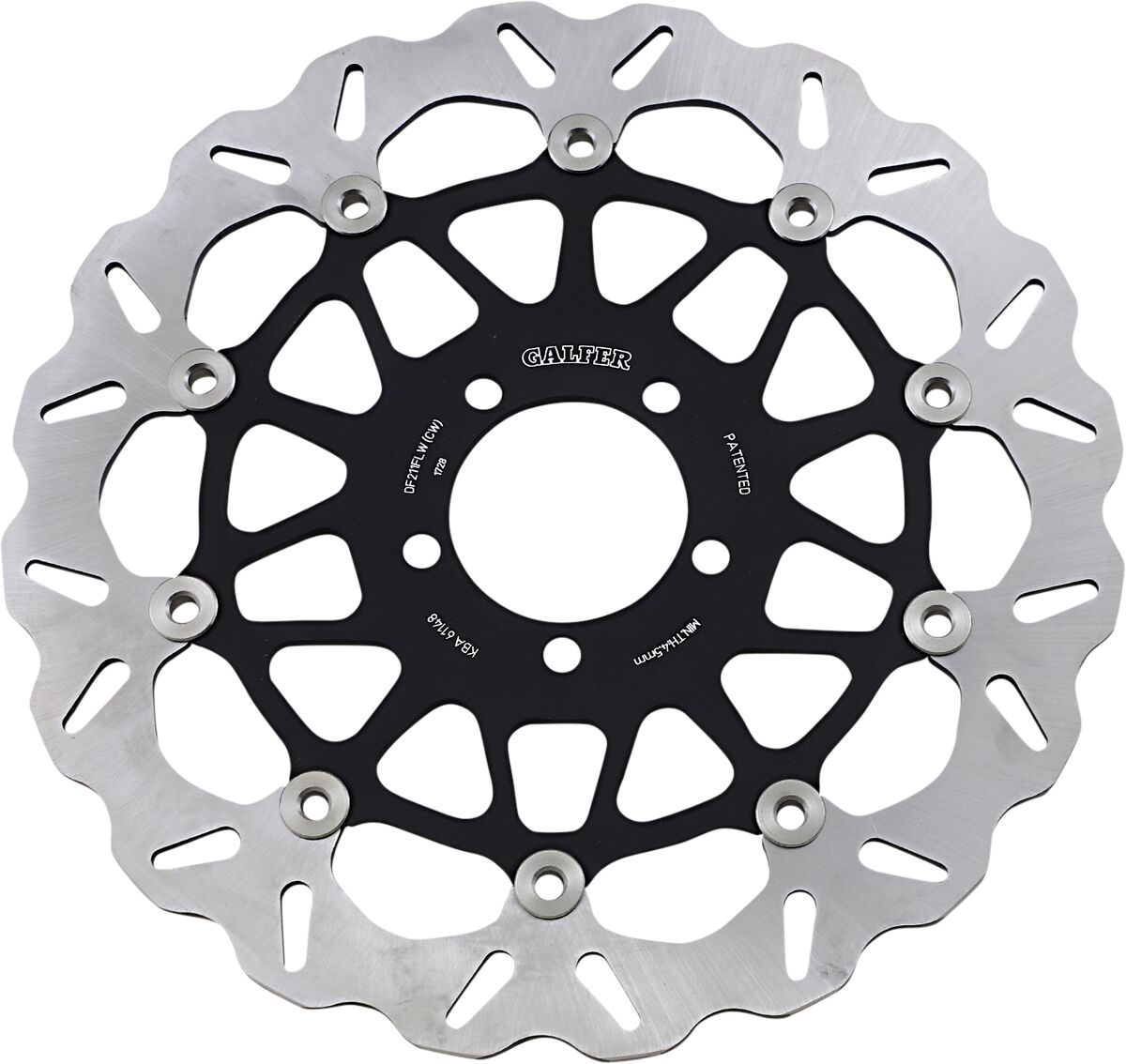 Bremseskiver gate, foran til Kawasaki ZX-10 R 1000 SE ABS — Galfer DF211CW