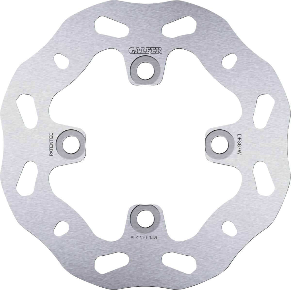 Bremseskiver gate, bak til Kawasaki Z 125 — Galfer DF367W