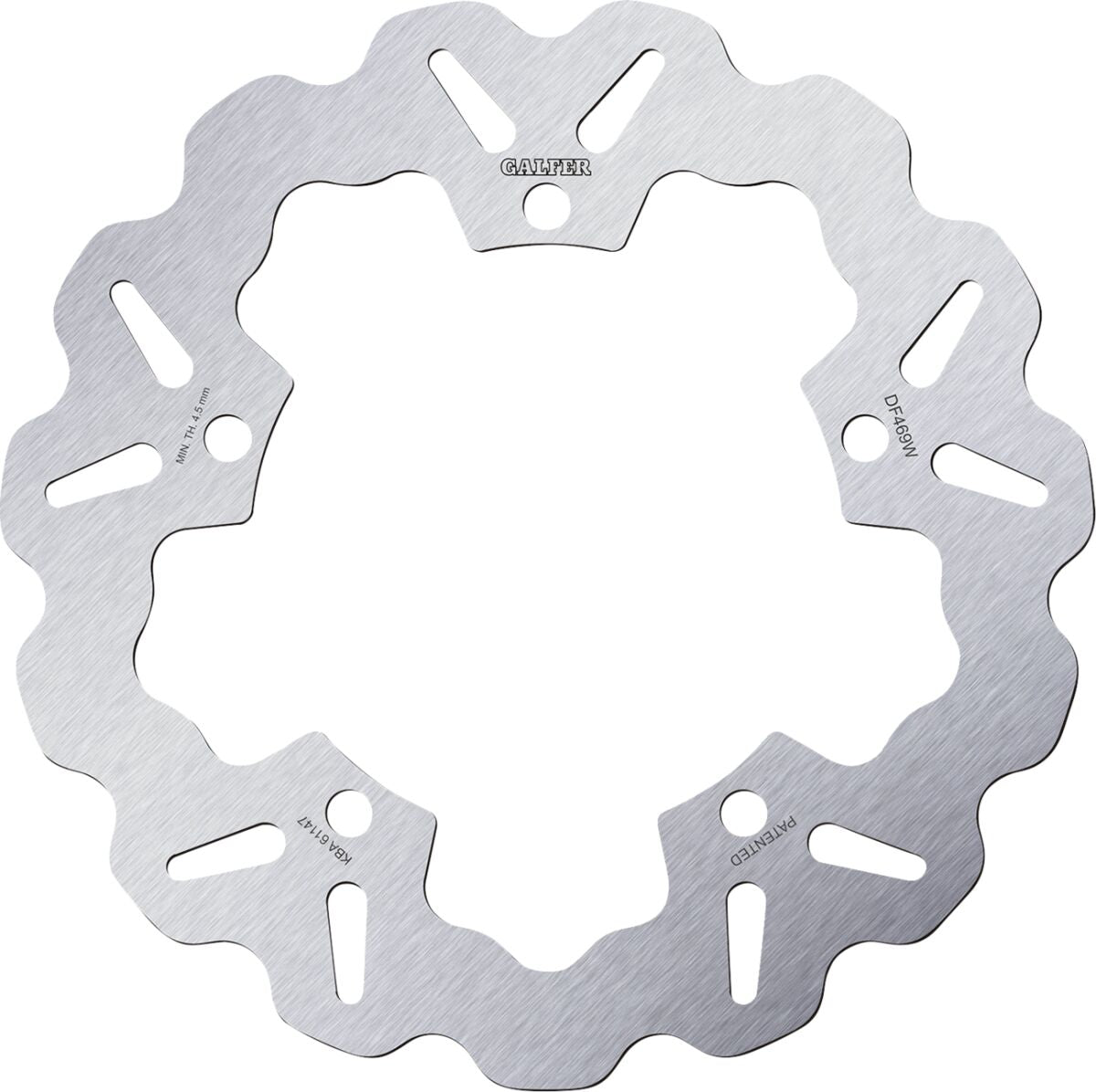 Bremseskiver gate, bak til Yamaha — Galfer DF469W