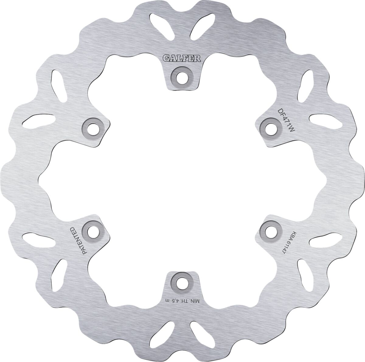Bremseskiver gate, foran til Yamaha — Galfer DF471W