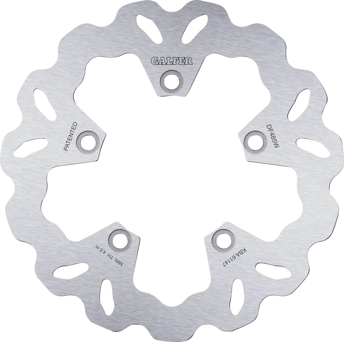 Bremseskiver gate, bak til Yamaha — Galfer DF485W