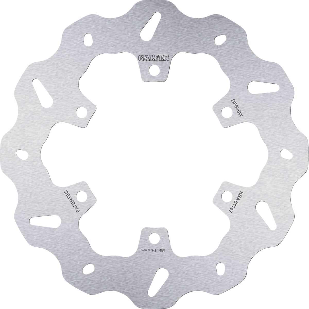 Bremseskiver gate, bak til Ducati — Galfer DF636W