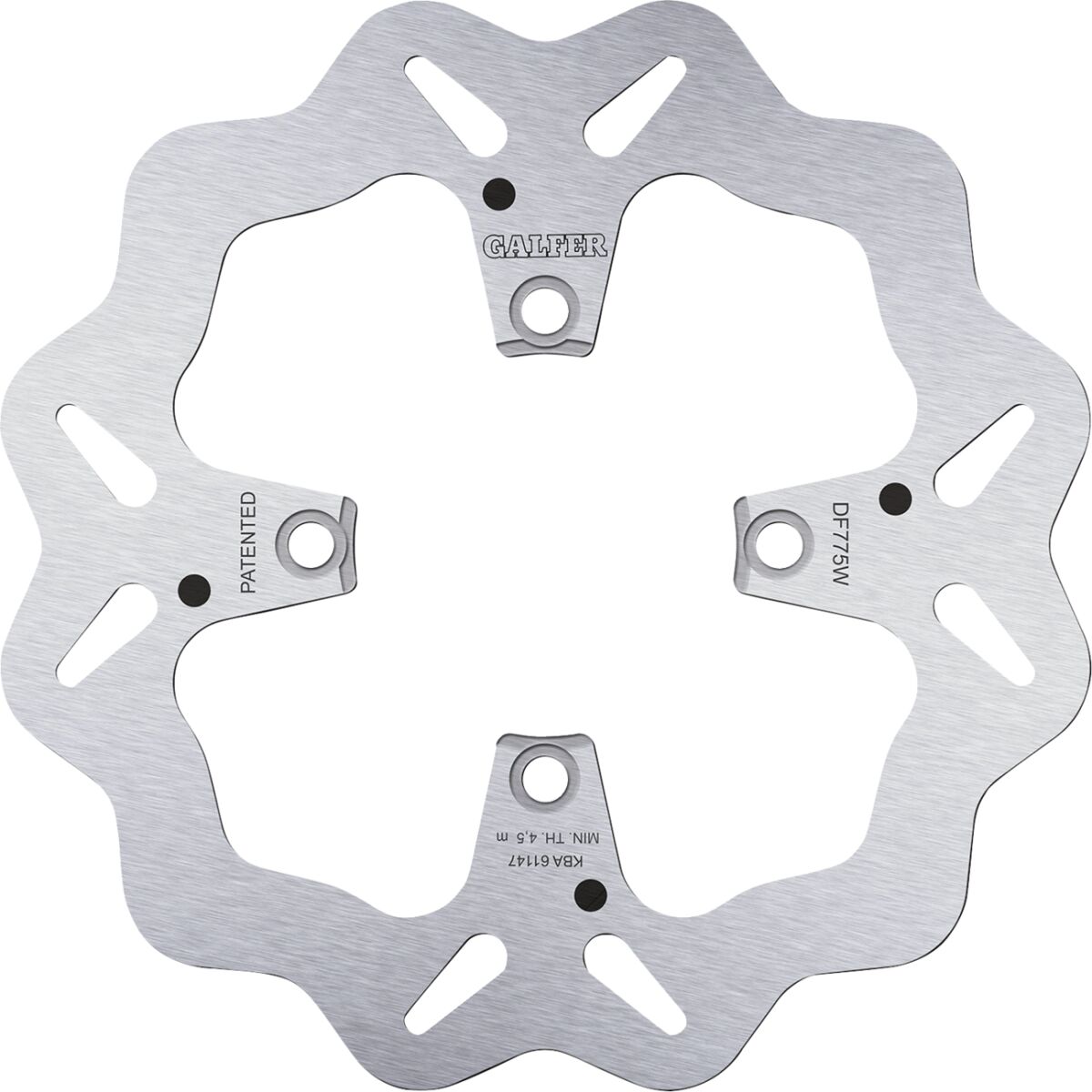 Bremseskiver gate, bak til Ducati — Galfer DF775W