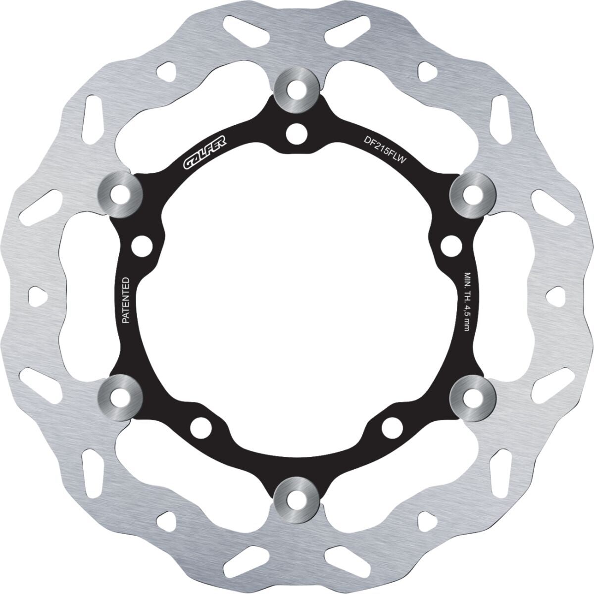 Bremseskiver gate, foran til Kawasaki — Galfer DF215FLW