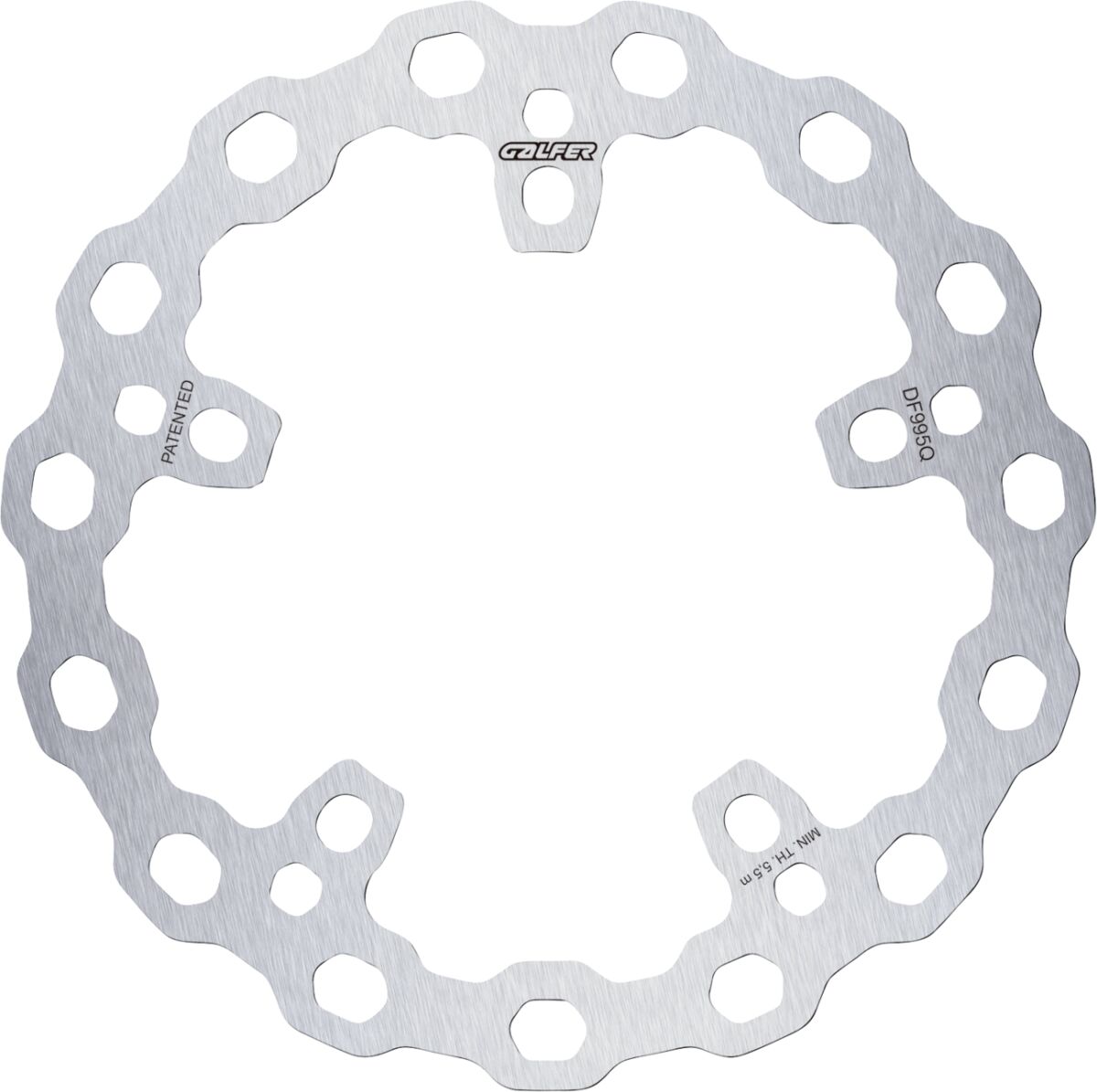 Bremseskiver gate, foran til Harley-Davidson RH 1250 S ABS — Galfer DF995Q