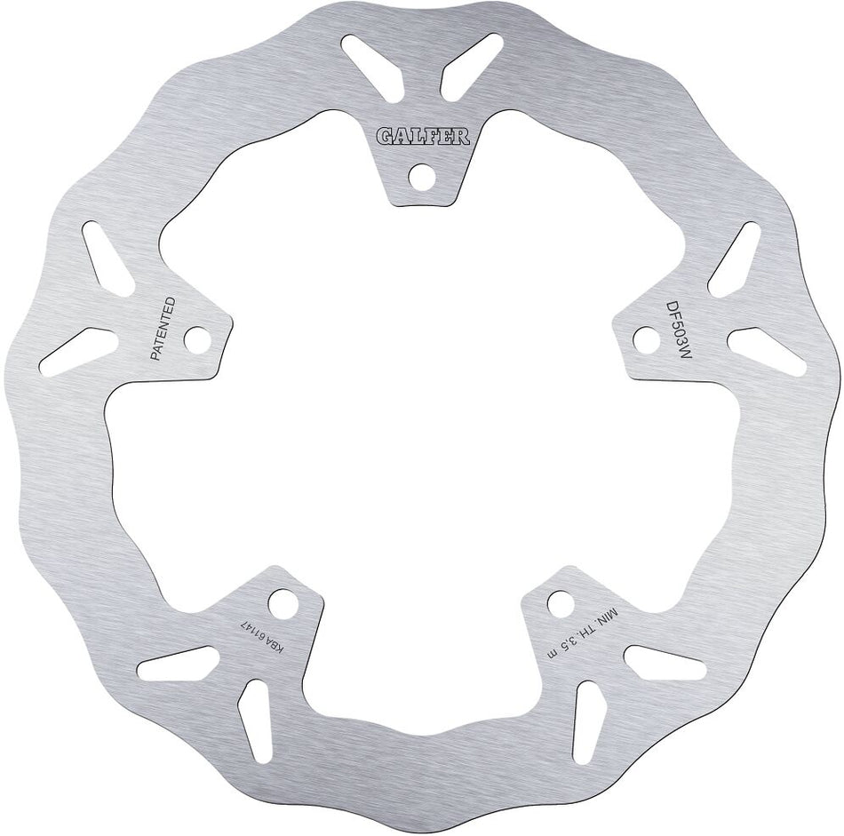 Bremseskiver gate, foran til Yamaha — Galfer DF503W
