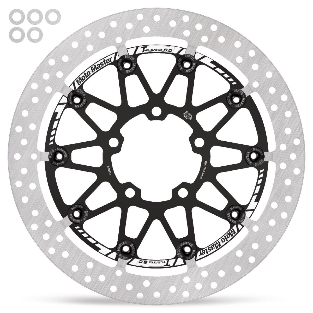 Bremseskiver gate, foran til Kawasaki ZX-10 R 1000 — Moto-Master 116097