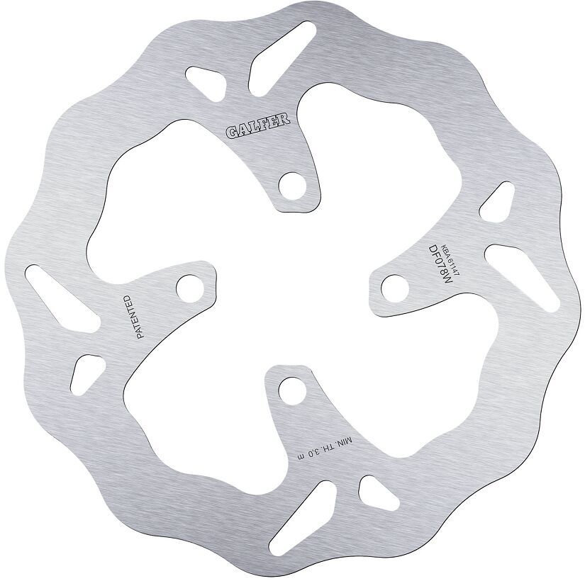 Bremseskiver gate, foran til Honda — Galfer DF078W