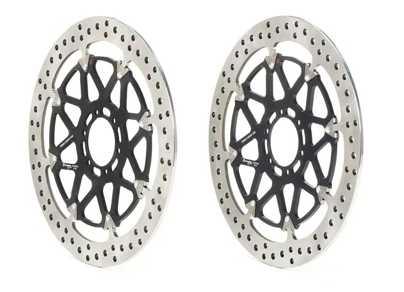 Bremseskiver gate, foran til Aprilia — Brembo 208C89025