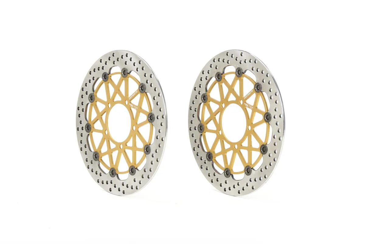 Bremseskiver gate, foran til Triumph — Brembo 17105271