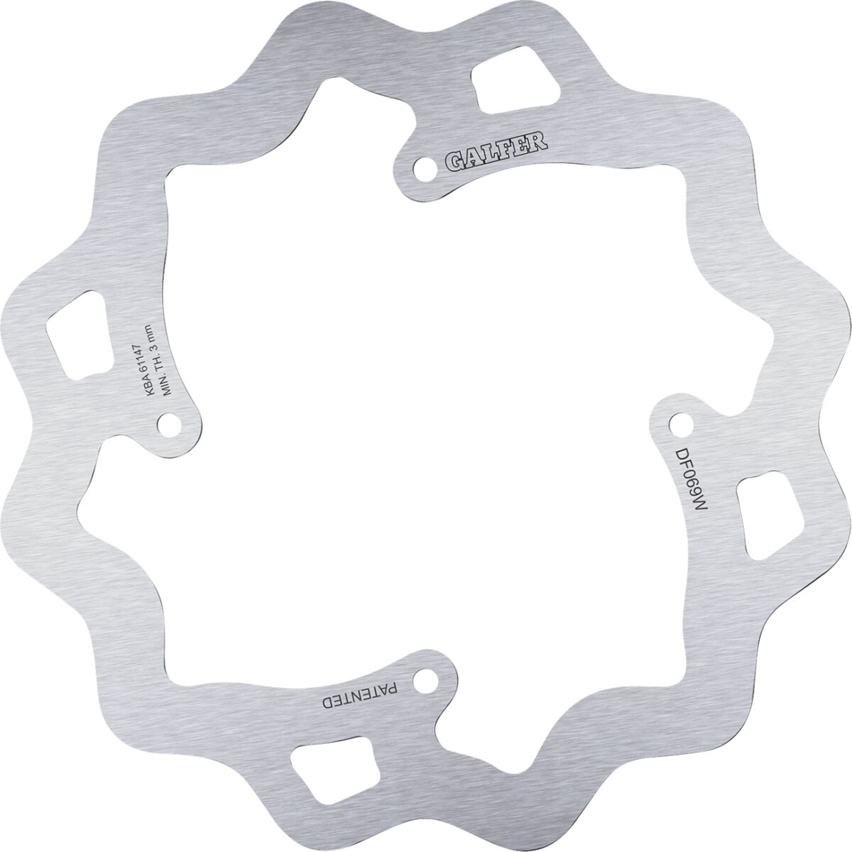 Bremseskiver offroad og ATV, bak — Galfer DF069W