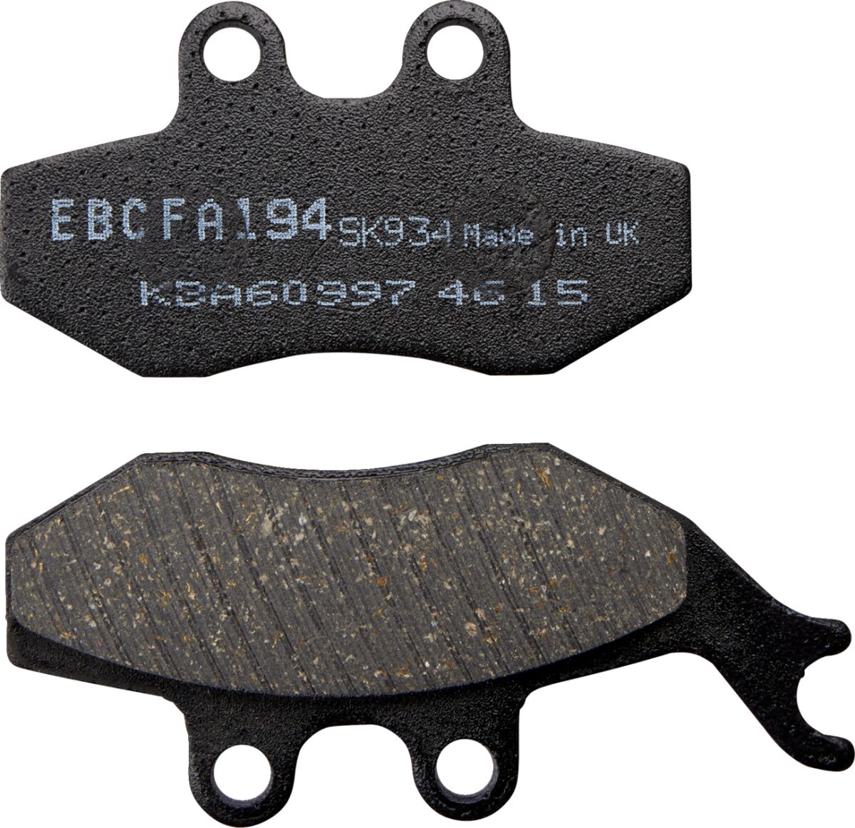 Bremseklosser organiske, foran — EBC 17200011