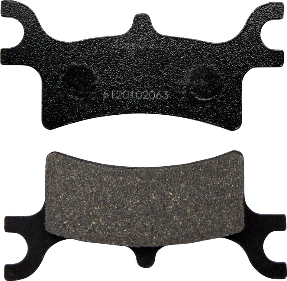 Bremseklosser organiske, bak til Polaris — Moose Offroad Hard-Parts M932-ORG