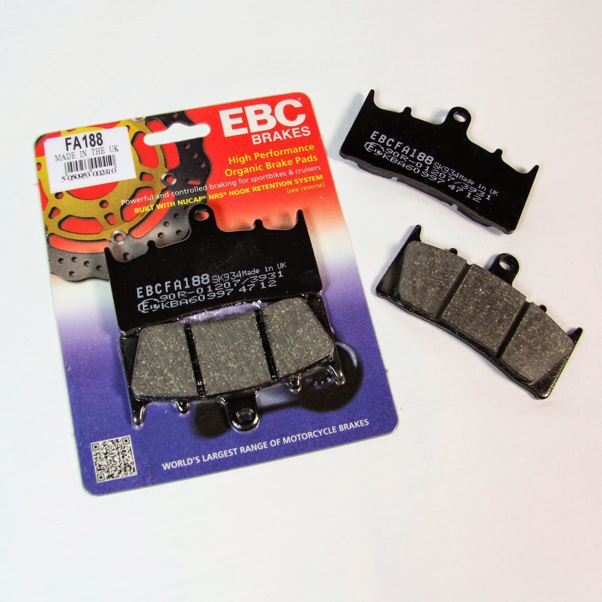 Bremseklosser organiske, foran til Hm Moto CRE 50 — EBC 17200491