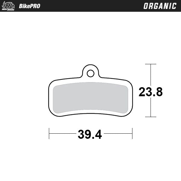 Bremseklosser organiske, foran og bak til Sur-Ron LIGHT BEE — Moto-Master 730341