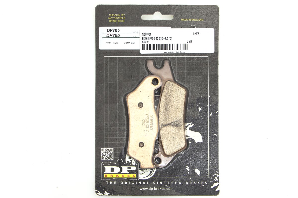 Bremseklosser organiske, foran til Suzuki GSX-R 125 ABS — Dp Brakes DP705