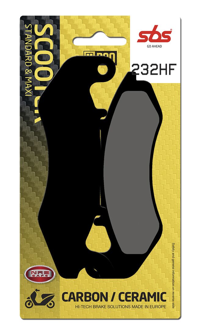 Bremseklosser keramiske, foran til Keeway CITYBLADE 125 — SBS 232HF