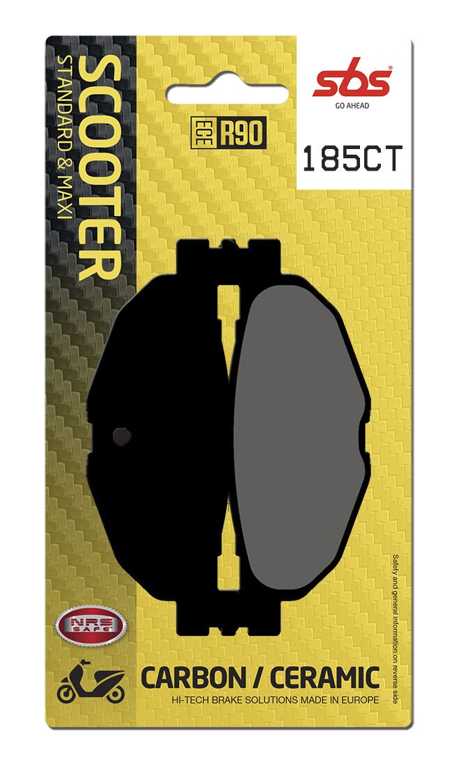 Bremseklosser karbon, bak til Yamaha — SBS 185CT