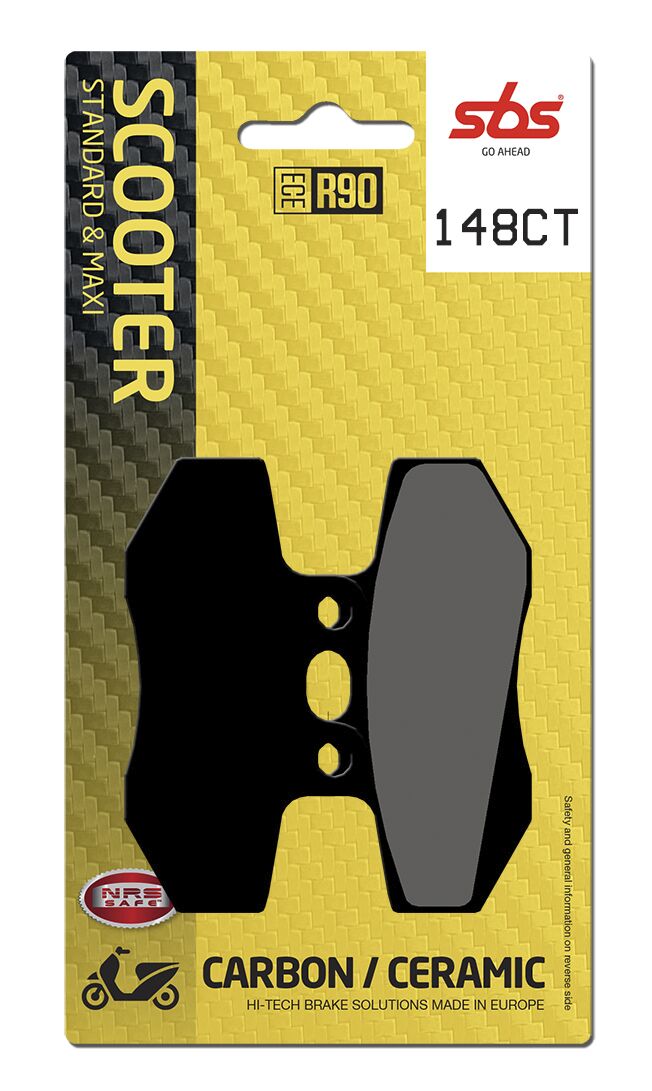 Bremseklosser karbon, foran — SBS 148CT