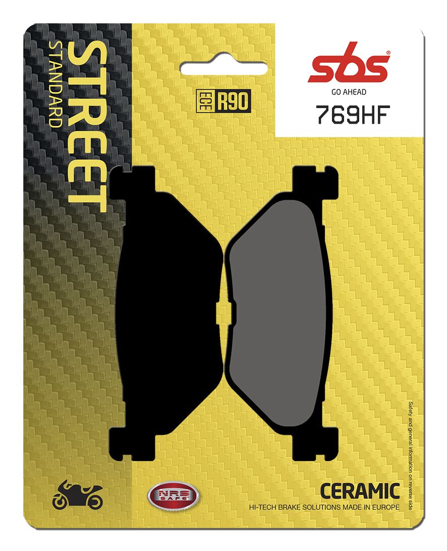 Bremseklosser keramiske, bak — SBS 769HF