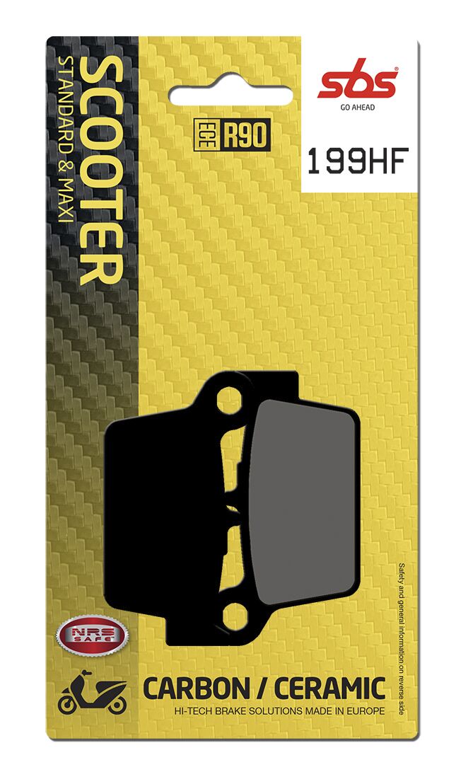 Bremseklosser keramiske, bak til Beta RR 50 — SBS 199HF