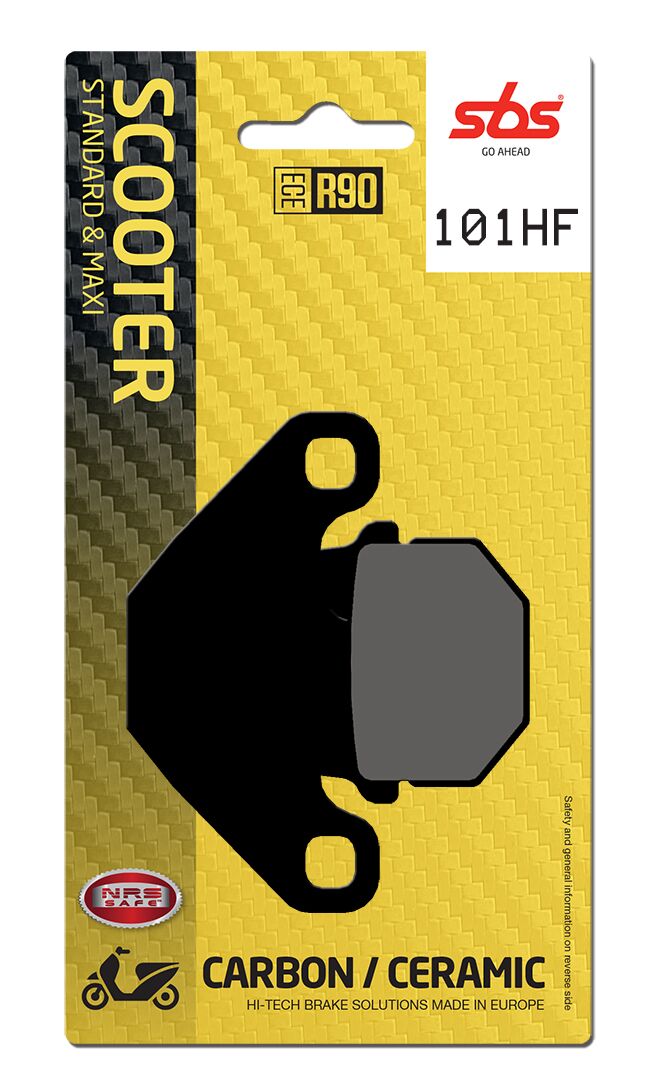 Bremseklosser keramiske, foran — SBS 101HF