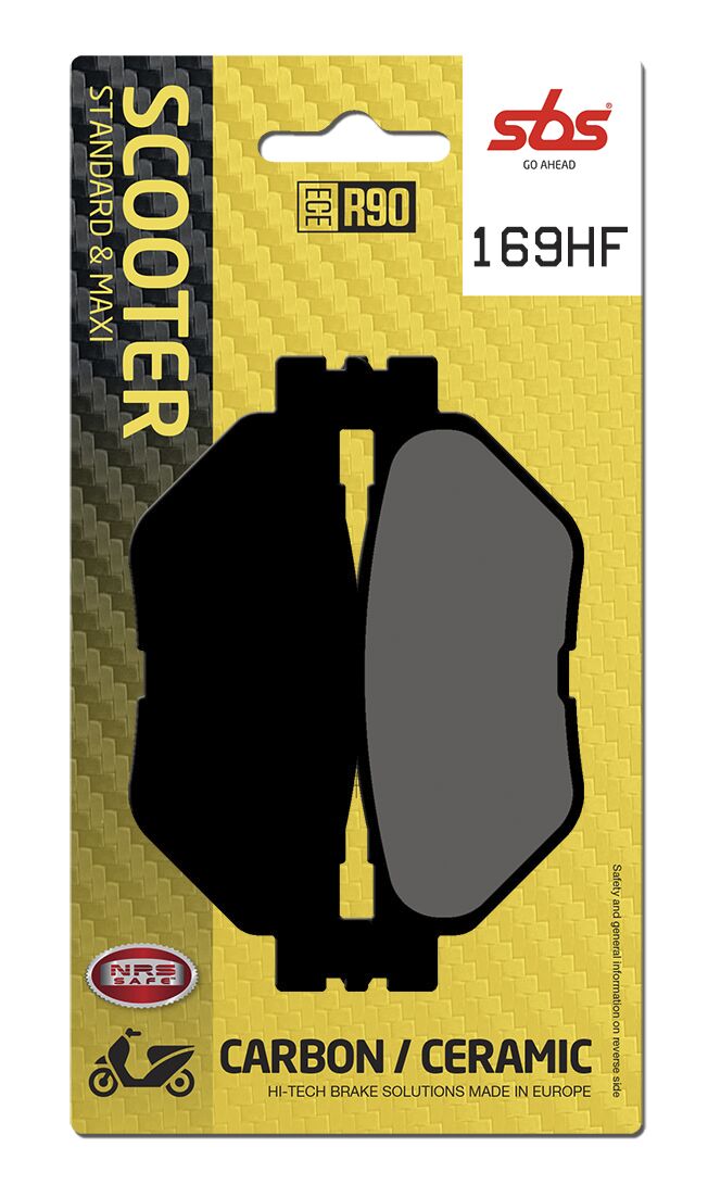 Bremseklosser keramiske, bak til Yamaha — SBS 169HF