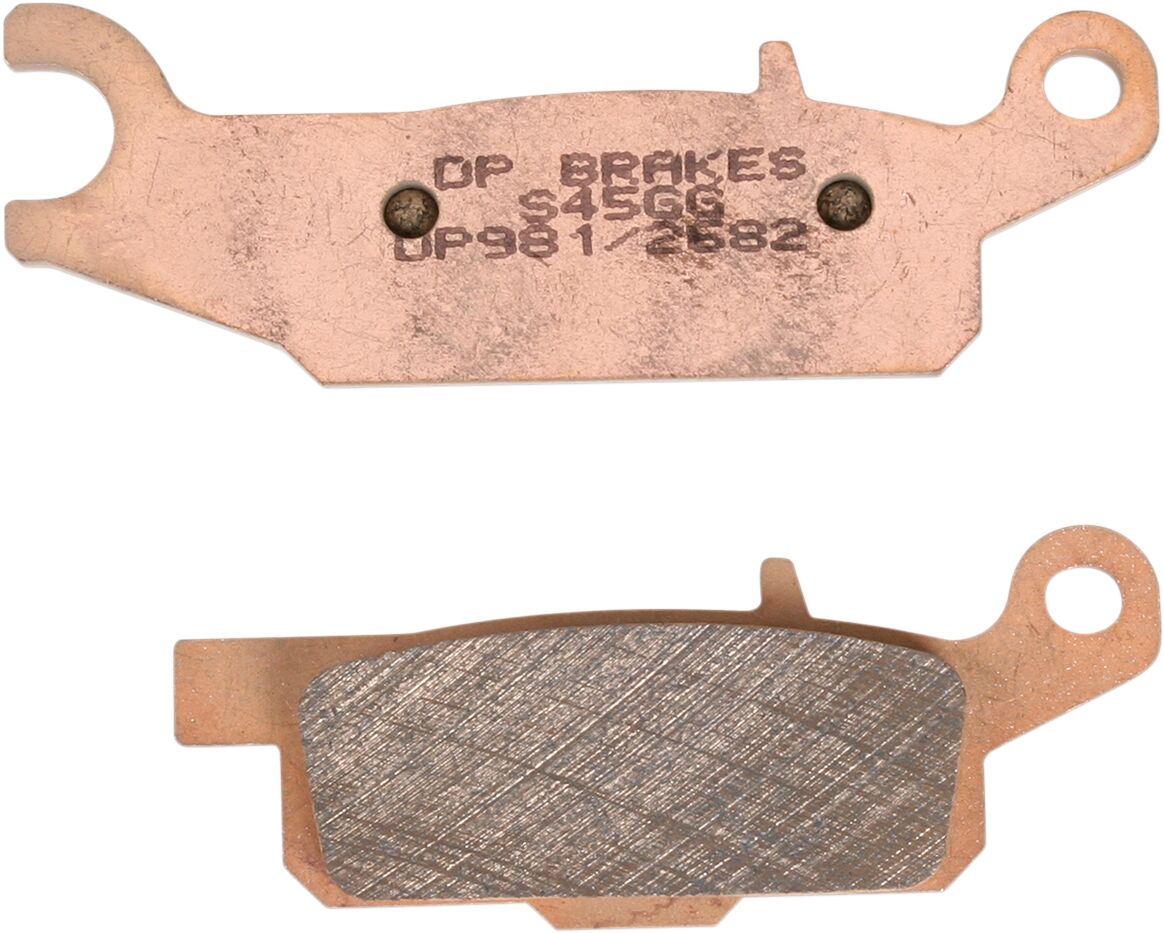 Bremseklosser sinter, bak til Yamaha — Dp Brakes DP981