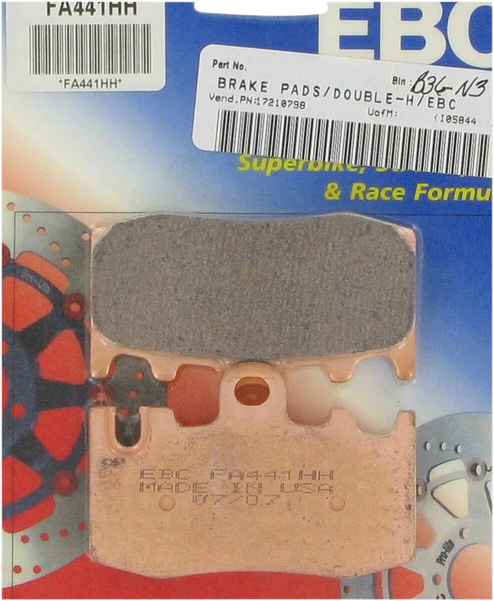 Bremseklosser sinter, foran til BMW K 1200 GT ABS — EBC 17210798