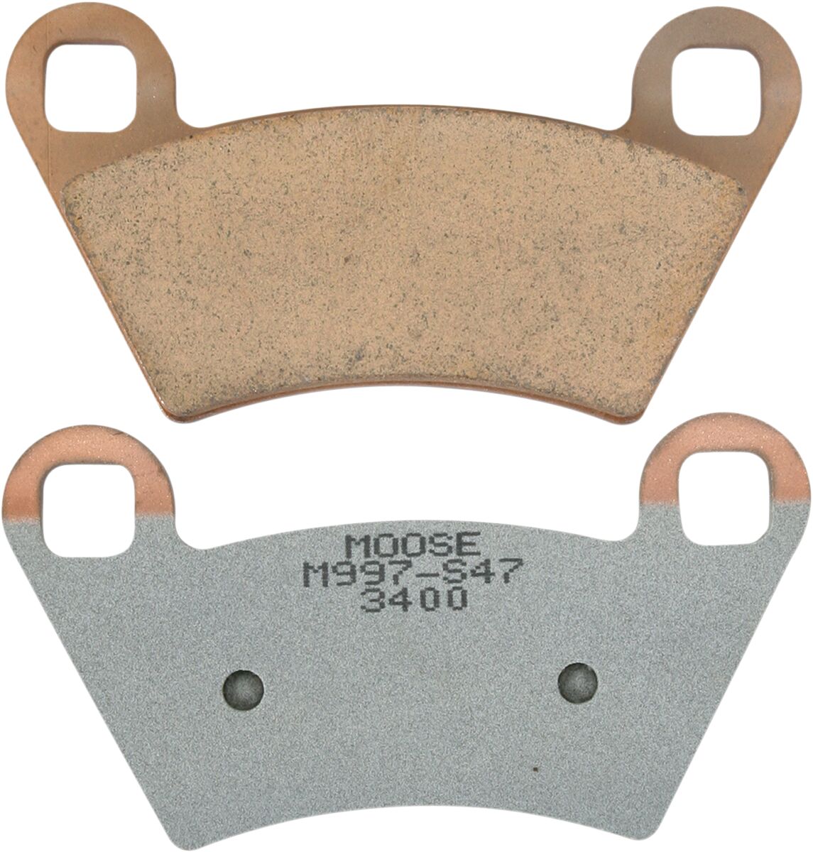 Bremseklosser sinter, foran til Polaris — Moose Racing M997-S47