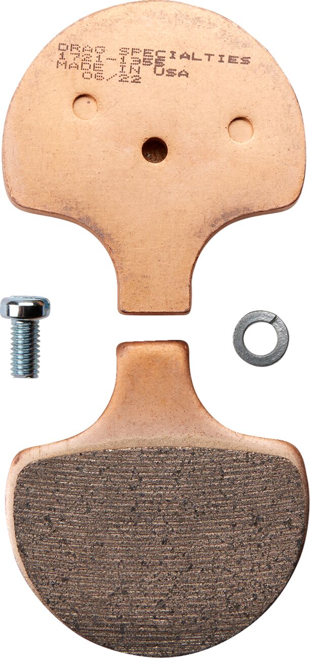 Bremseklosser sinter, foran til Harley-Davidson — Drag Specialties FAD094HH
