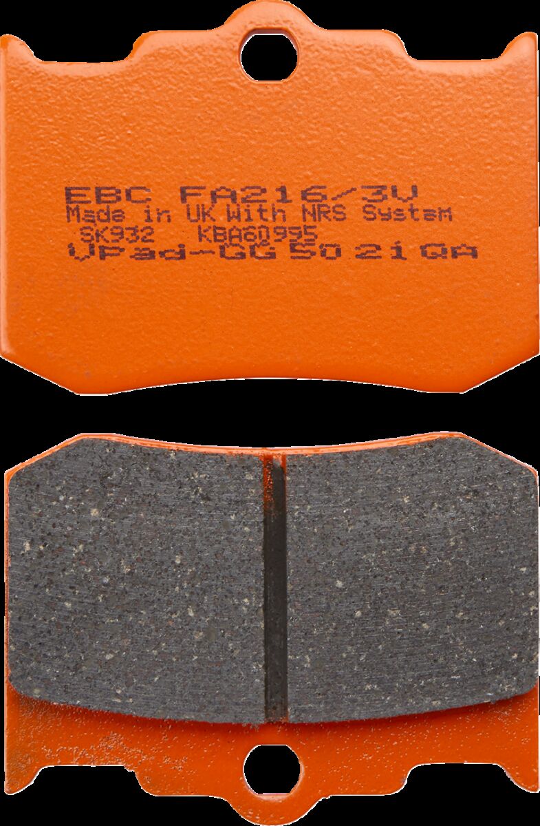 Bremseklosser sinter, foran og bak til Indian SPIRIT 88 — EBC 17211416